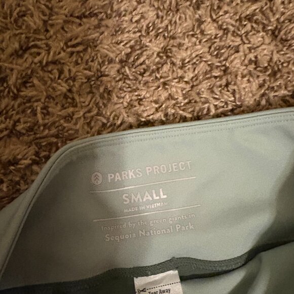 Parks Project Leggings Small Green Colorblock Sequoia National Park Green Giants - Picture 2 of 3